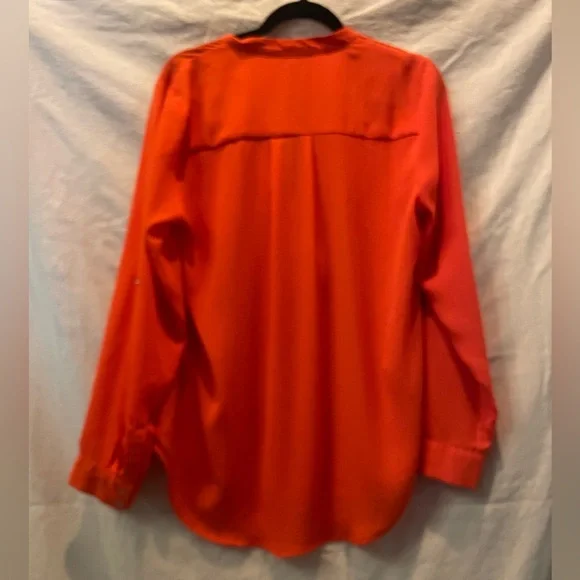Signature Studio Bright Orange Blouse - Picture 2 of 3